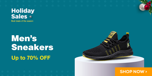 Save up to 70% on Men's Sneakers