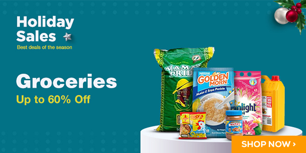Get up to 60% off Groceries
