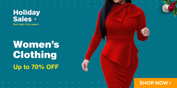 Save up to 70% on Women's Clothing