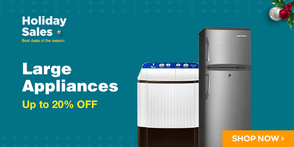 Save up to 20% on Large Appliances