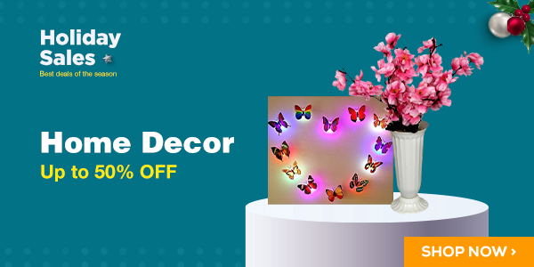 Save up to 50% on Home Decor