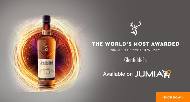 Glenfiddich is now on Jumia