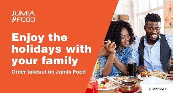 Enjoy the holidays with takeout from Jumia Food