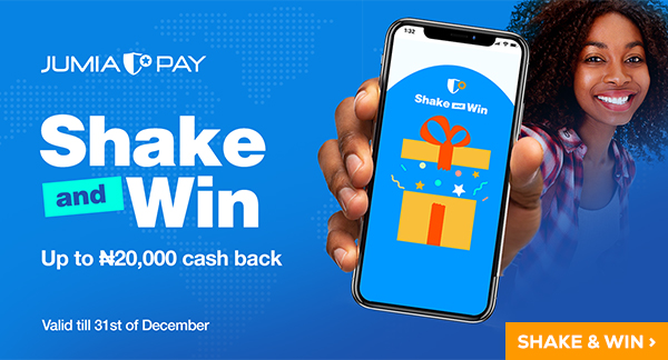 Win up to 20K cashback on JumiaPay