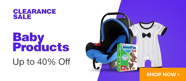 Get up to 40% off baby products